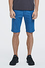 Regular fit stretch denim shorts 1 | BLUE | Audimas