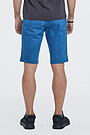 Regular fit stretch denim shorts 2 | BLUE | Audimas