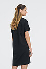 Viscose tricot smart dress 2 | BLACK | Audimas