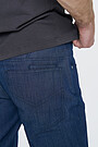 Regular fit stretch denim pants 4 | BLUE | Audimas