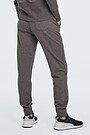 Modal tricot sweatpants 2 | BROWN/BORDEAUX | Audimas
