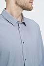 Wrinkle-free stretch shirt 3 | GREY/MELANGE | Audimas