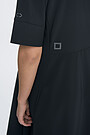 Wrinkle-free lightweight dress 4 | BLACK | Audimas