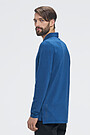Long sleeve polo shirt 2 | BLUE | Audimas