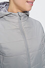 Fitted jacket with Thinsulate thermal insulation 3 | GREY/MELANGE | Audimas