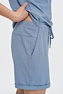 Lightweight cotton jersey shorts jumpsuit 3 | GREY/MELANGE | Audimas