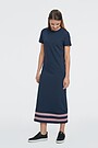 Modal tricot long dress 2 | BLUE | Audimas
