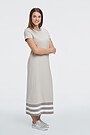 Modal tricot long dress 2 | GREY/MELANGE | Audimas