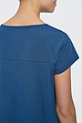 Modal relaxed fit tee 3 | BLUE | Audimas