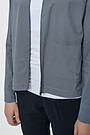 SENSITIVE tricot jacket 4 | GREY/MELANGE | Audimas