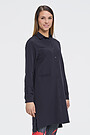 Weightless shirt dress, 1 | BLACK | Audimas