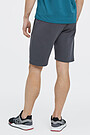 Cotton interlock tricot shorts 2 | GREY/MELANGE | Audimas