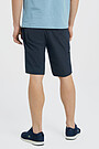 Wrinkle-free stretch fabric shorts 2 | BLUE | Audimas
