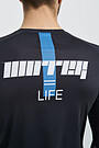 Rashguard top with UV protection 4 | BLACK | Audimas