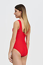 Printed one-piece swimsuit 2 | RED/PINK | Audimas