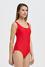 Printed one-piece swimsuit 1 | RED/PINK | Audimas