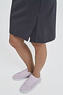 Modal tricot skirt 3 | GREY/MELANGE | Audimas