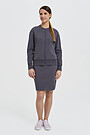 Modal tricot skirt 4 | GREY/MELANGE | Audimas