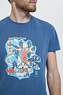 Cotton tee SURINK LIETUVĄ 3 | BLUE | Audimas