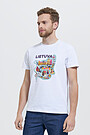 Cotton tee SURINK LIETUVĄ 1 | WHITE | Audimas