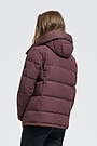 Down jacket 2 | BROWN/BORDEAUX | Audimas