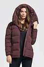 Down jacket 1 | BROWN/BORDEAUX | Audimas