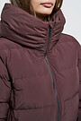 Down jacket 3 | BROWN/BORDEAUX | Audimas