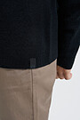 Merino wool sweater 3 | BLACK | Audimas
