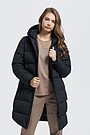 Long water repellent down jacket 1 | BLACK | Audimas