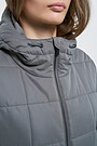 Long Thermore insulated jacket 3 | GREY/MELANGE | Audimas