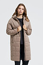 Long Thermore insulated jacket 1 | BROWN/BORDEAUX | Audimas