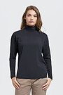 Modal jersey long sleeve top 1 | BLACK | Audimas