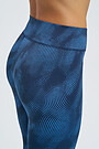 Printed functional tights 3 | BLUE | Audimas
