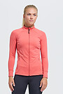 Light functional zip-through jacket 1 | RED/PINK | Audimas