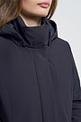 Long water resistant Thermore insulated parka 3 | BLACK | Audimas