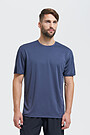 Functional tee with print 1 | GREY/MELANGE | Audimas