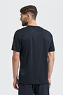 Functional tee with print 2 | BLACK | Audimas