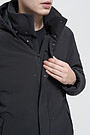 Long water repellent Thermore insulated parka 4 | BLACK | Audimas