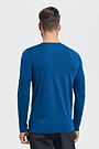Fine merino wool long sleeve top 2 | BLUE | Audimas