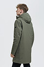 Long rain protective Thermore insulated parka 2 | GREEN/ KHAKI / LIME GREEN | Audimas