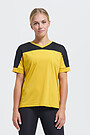 Oversized functional prolonged tee 1 | YELLOW/ORANGE | Audimas