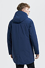 Long water repellent Thermore insulated parka 2 | BLUE | Audimas