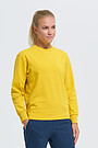 Cotton terry sweatshirt 1 | YELLOW/ORANGE | Audimas