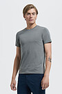 Cotton tee 1 | GREY/MELANGE | Audimas