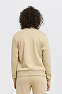 Cotton zip-through bomber sweatshirt 2 | YELLOW/ORANGE | Audimas