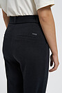 High waist belted pants 4 | BLACK | Audimas