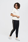 Sweatpants with side-stripe detail 4 | BLACK | Audimas