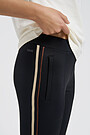 Sweatpants with side-stripe detail 3 | BLACK | Audimas