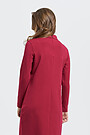 Modal-cotton terry midi dress 2 | RED/PINK | Audimas