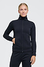 Fleece zip-through jacket 1 | BLACK | Audimas